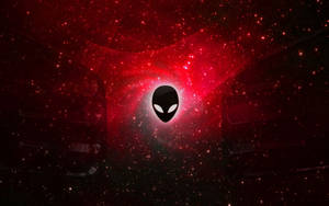 Image High-performance Style—alienware Red Aesthetic Wallpaper