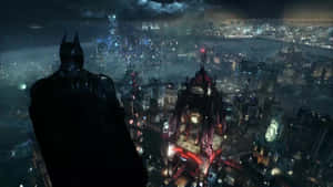 Image Night View Of Batman City Wallpaper