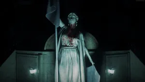 Image Scary Goddess Statue From Resident Evil 2 Remake Wallpaper