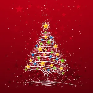 Image Using Apple's Ipad To Enjoy A Simple Christmas Wallpaper