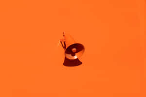 Image Vibrant Orange Desktop Wallpaper