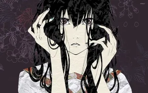 Img A Beautiful, Sad Anime In The Rain Wallpaper