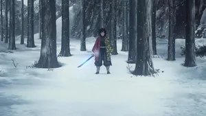 Immerse Yourself In The Vivid And Atmospheric Demon Slayer Scenery Wallpaper