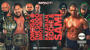 Impact Eddie Edwards Promo Advertisement Wallpaper