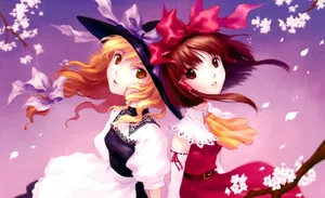 Incredible Cuteness - A Young Girl With A Fun Cartoon Look Wallpaper