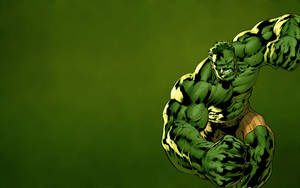 Incredible Hulk Wearing Yellow Shorts Wallpaper