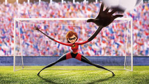 Incredibles 2 Soccer Game Wallpaper