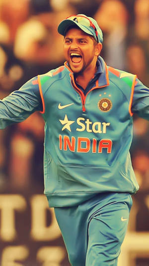 Indian Cricket Suresh Raina Wallpaper