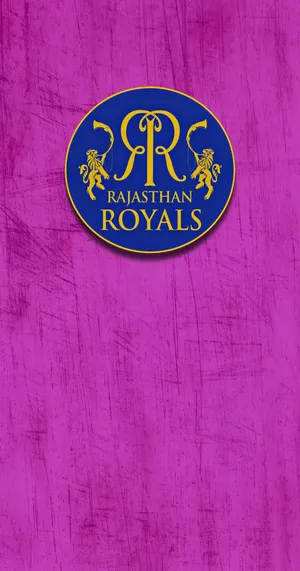 Indian Cricket Team Logo Rajasthan Royals Pink Wallpaper