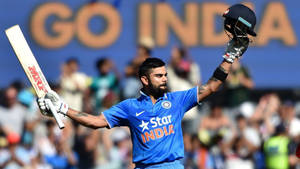 Indian Cricket Team Member Virat Kohli Wallpaper