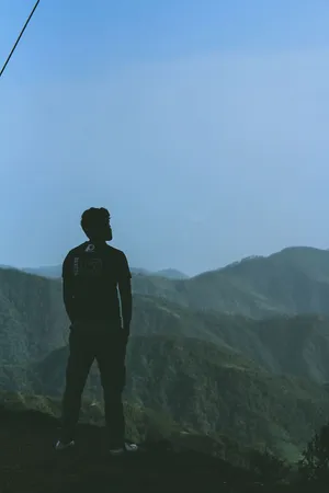 Indian Guy Outdoor Horizon Shot Wallpaper