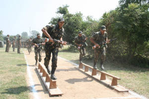 Indian Soldiers At Basic Training Wallpaper