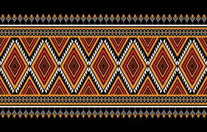 Indigenous Patterned Shawl Wallpaper