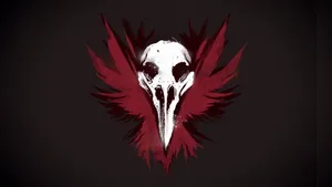 Infamous Bird Skull Wallpaper