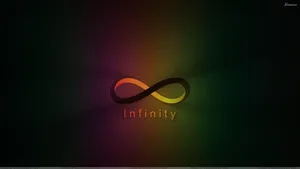 Infinity Symbol Dim Wallpaper