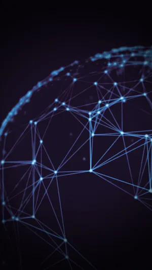 Infinix 3d Futuristic Glowing Geometric Lines Wallpaper