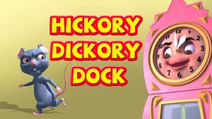 Infobells Hickory Dickory Dock Wallpaper