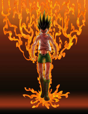 Infuriated Adult Gon Wallpaper