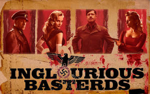 Inglourious Basterds Vintage Artwork Wallpaper