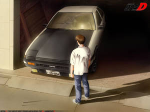 Initial D Anime Character Takumi Wallpaper