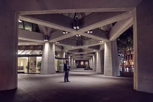 Inside Design Of Transamerica Pyramid Wallpaper