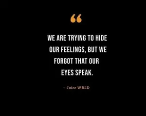 Inspirational Juice Wrld Quote On A Colorful Graffiti Background Wallpaper