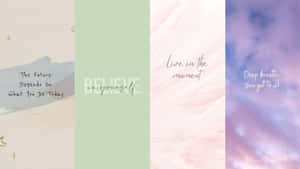 Inspirational Quotes Collage Wallpaper