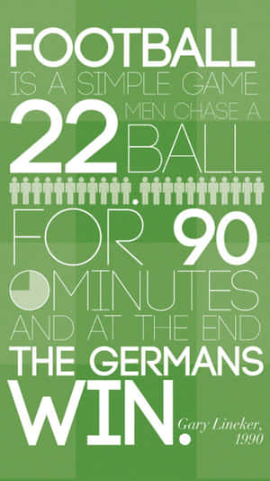 Inspiring Motivation Football Quote Wallpaper Wallpaper