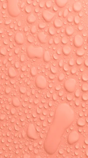Instagram Story Water Droplets Peach Background Wallpaper