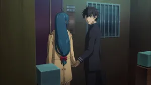 Intense Action Scene From Full Metal Panic Light Novel Wallpaper