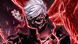 Intense Anime Character Energy2560x1440 Wallpaper