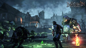 Intense Battle In Mordheim: City Of The Damned Wallpaper