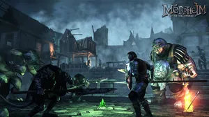 Intense Battle In Mordheim: City Of The Damned Wallpaper