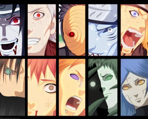 Intense Collage Akatsuki Pc Wallpaper