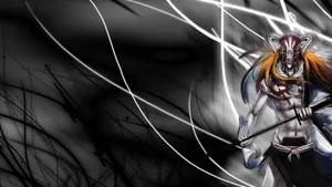 Intense Ichigo - 4k Wallpaper Wallpaper