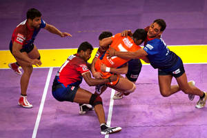 Intense Kabaddi Game Wallpaper