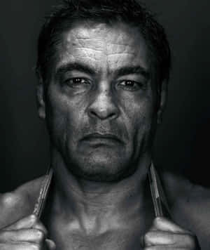 Intense_ Martial_ Artist_ Portrait Wallpaper