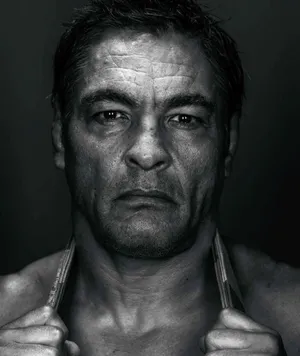 Intense_ Martial_ Artist_ Portrait Wallpaper