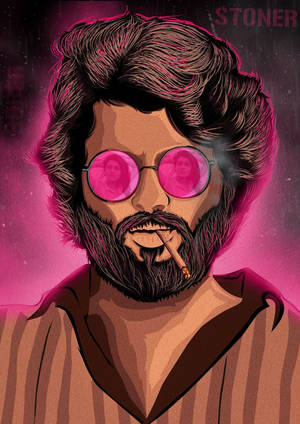 Intense Portrait Of Arjun Reddy Wallpaper