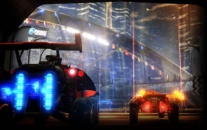 Intense Preparation In Rocket League 2k Wallpaper