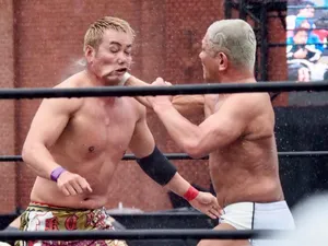 Intense_ Pro_ Wrestling_ Match Wallpaper