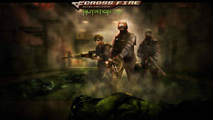 Intense Rivalry - Crossfire's Mutation Mode Battle Scene Wallpaper