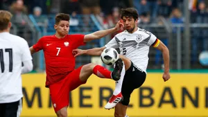 Intense Soccer Match Action Wallpaper