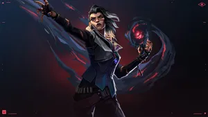 Intensify Your Gameplay As Fade In Riot Games Valorant Wallpaper