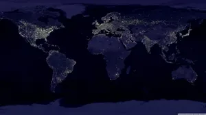 International Cities On Map Wallpaper