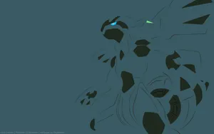 Intimidating Zekrom Vector Art Wallpaper