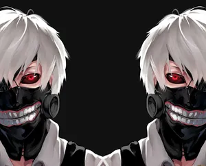 Intricate Tokyo Ghoul Desktop Scene Wallpaper