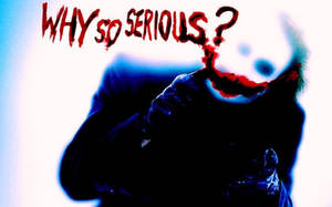 Introspective Gaze Of The Sad Joker Wallpaper