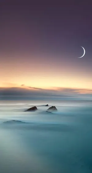 Ios 8 Crescent Moon Wallpaper