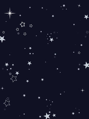 Ipad Pro Cute Starry Dark Sky Wallpaper